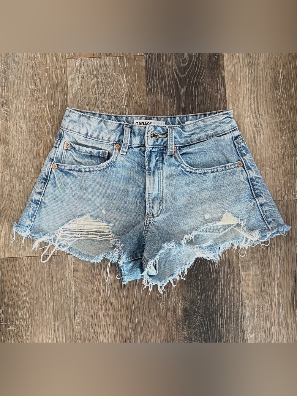 Garage High Rise Festival Jean Shorts